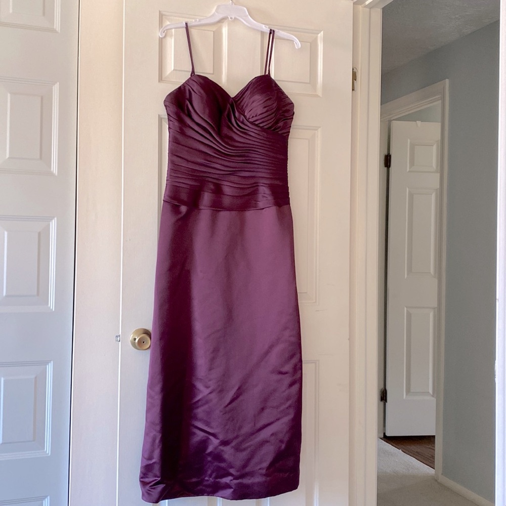 Long dress size 16 color plum